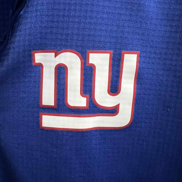 Nike New York Giants NFL men's logo pacer dri-fit 1/2 zip pullover small - Picture 4 of 6